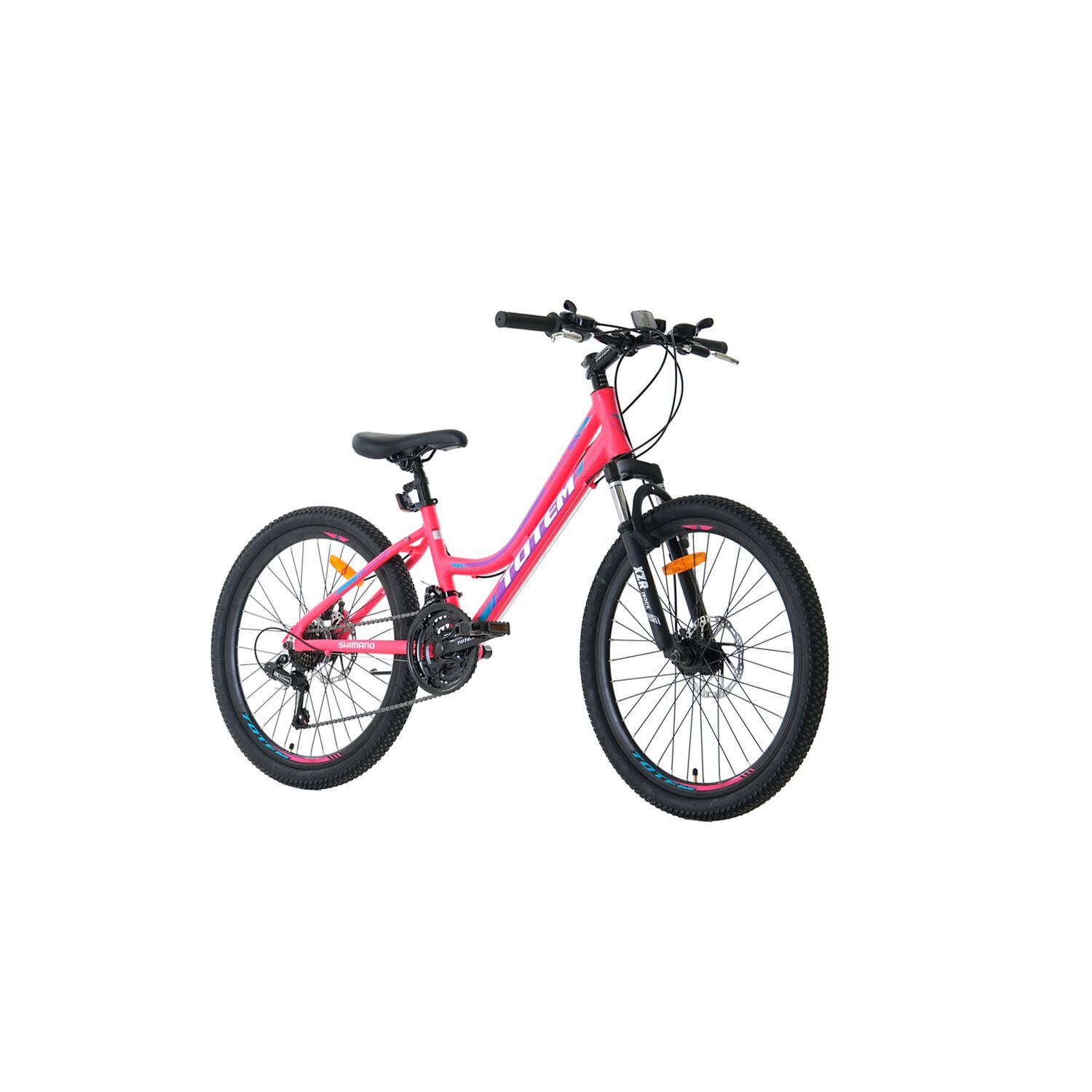 Bicicleta Totem Mtb Aro 24 Modelo Sitara Fucsia image number 1.0