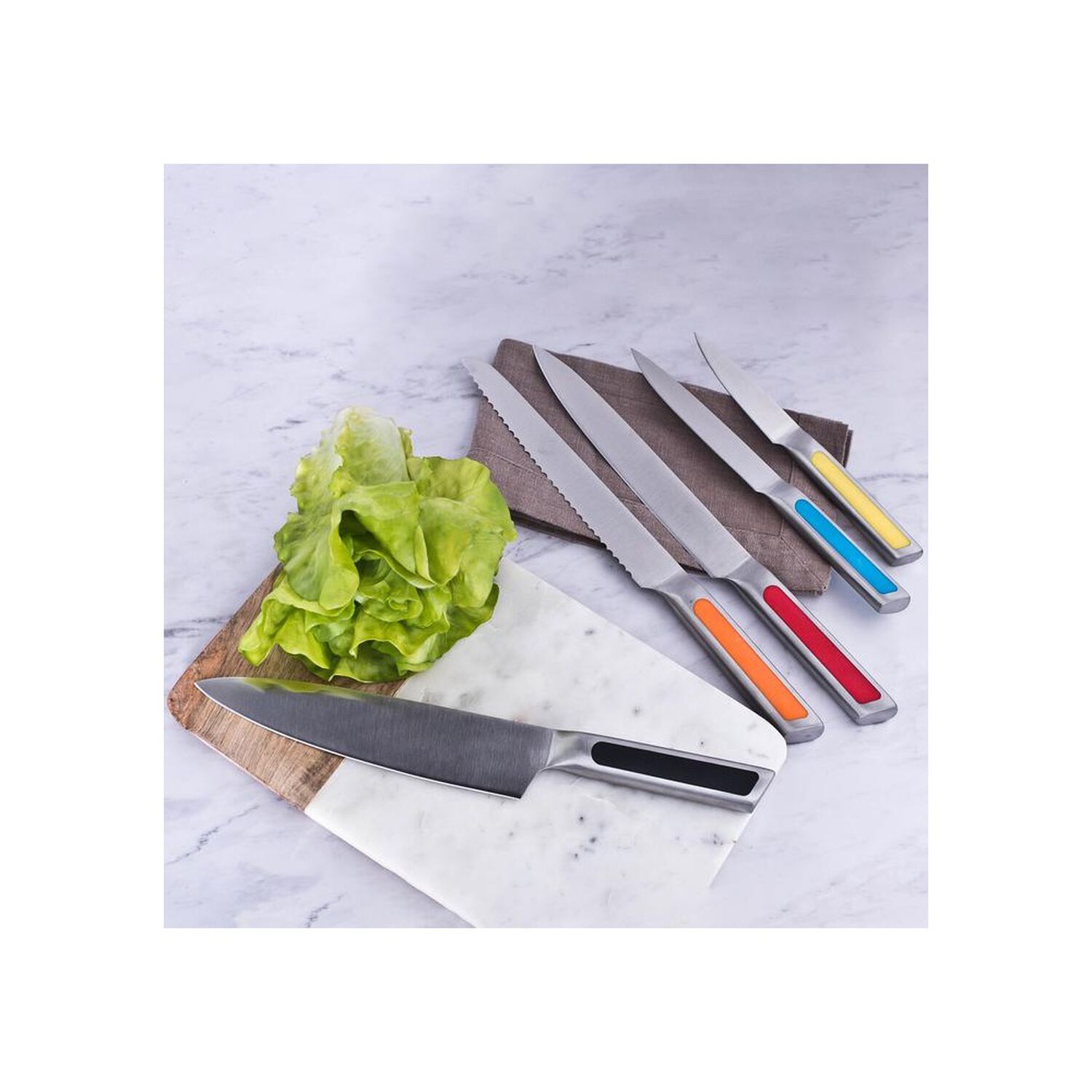 Set De Cuchillos Simple Cook Alpes 5 Pzs image number 4.0