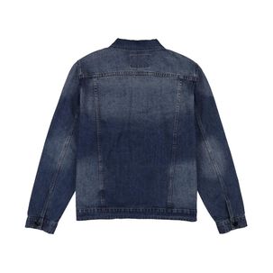 Chaqueta Denim Slim Hombre Az Black