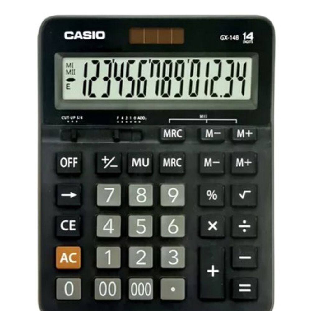 Calculadora Casio 8 Diguitos Gx-14b image number 0.0
