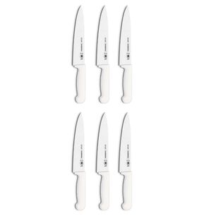 Set 6 Cuchillos Carnicero Tramontina 8 Pulgadas Profesional