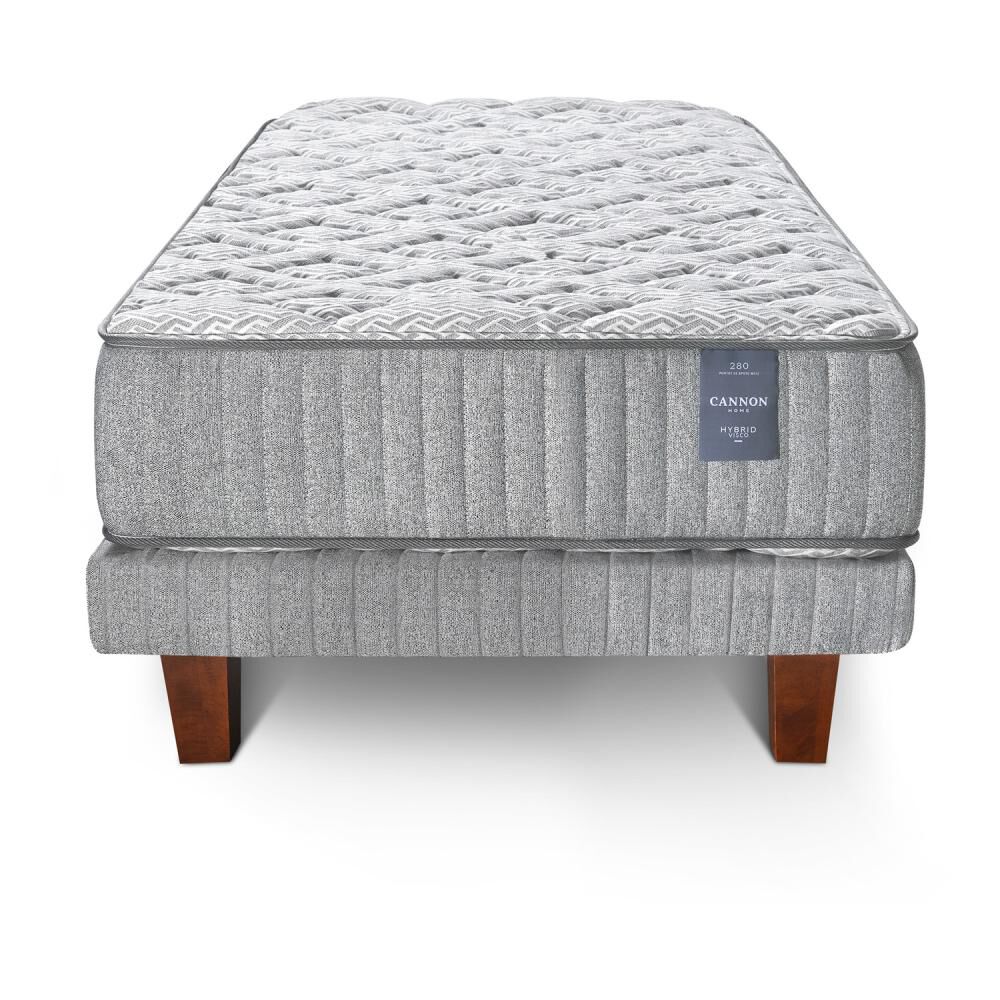 Cama Europea Cannon Home Hybrid Visco / King / Base Dividida image number 3.0