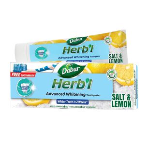 Pasta Dental Sal & Lim&oacute;n (avanzada)+ Cepillo Dental 150gr