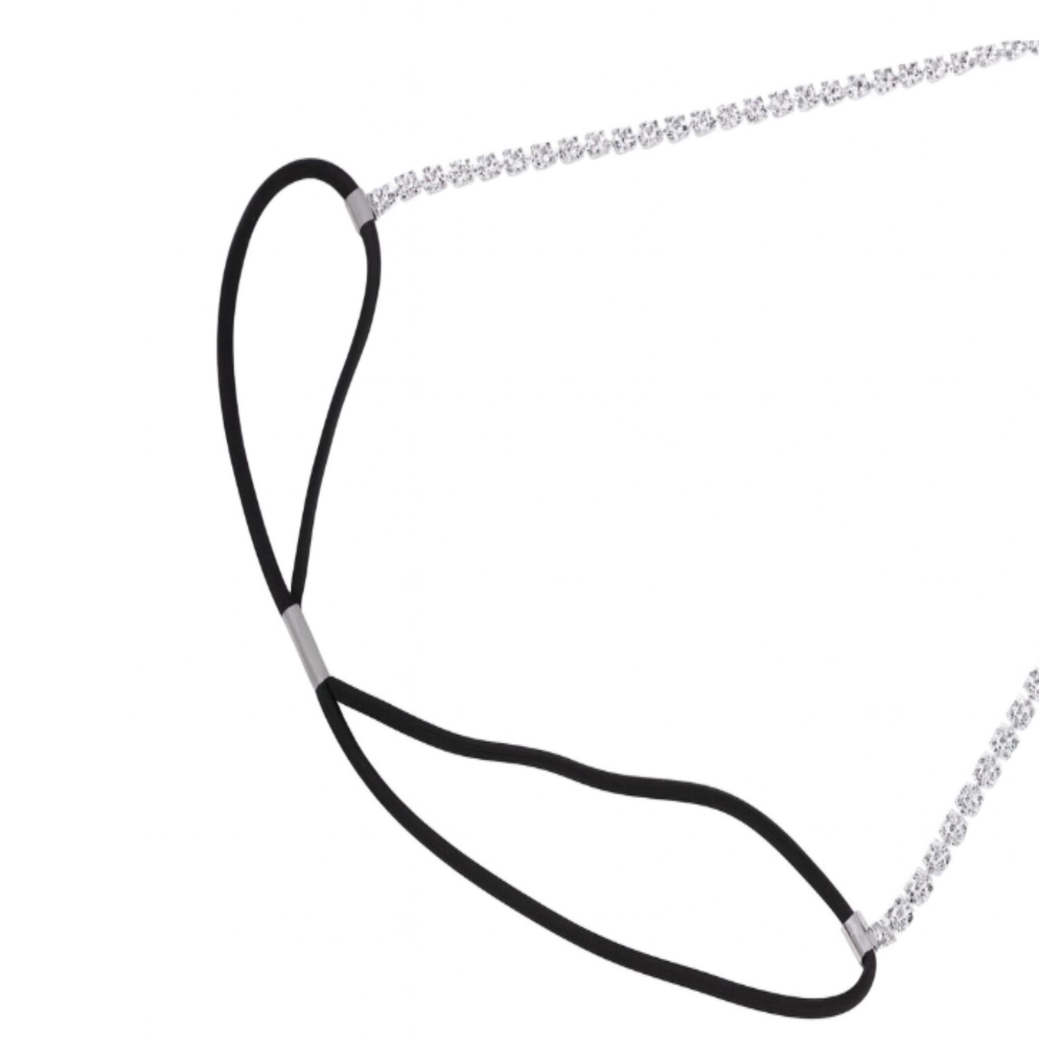 Cadena Accesorio Liguero Para Pierna Muslo Dise&ntilde;o Diamante image number 1.0