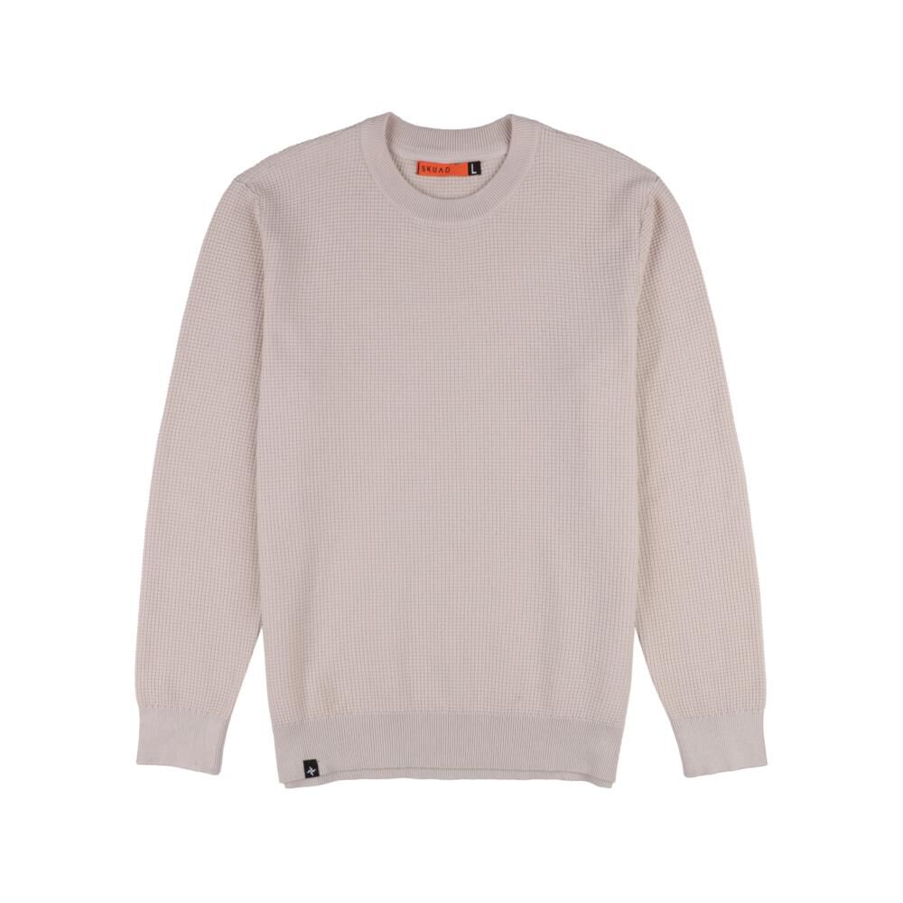 Sweater Liso Regular Manga Larga Cuello Redondo Skuad image number 0.0