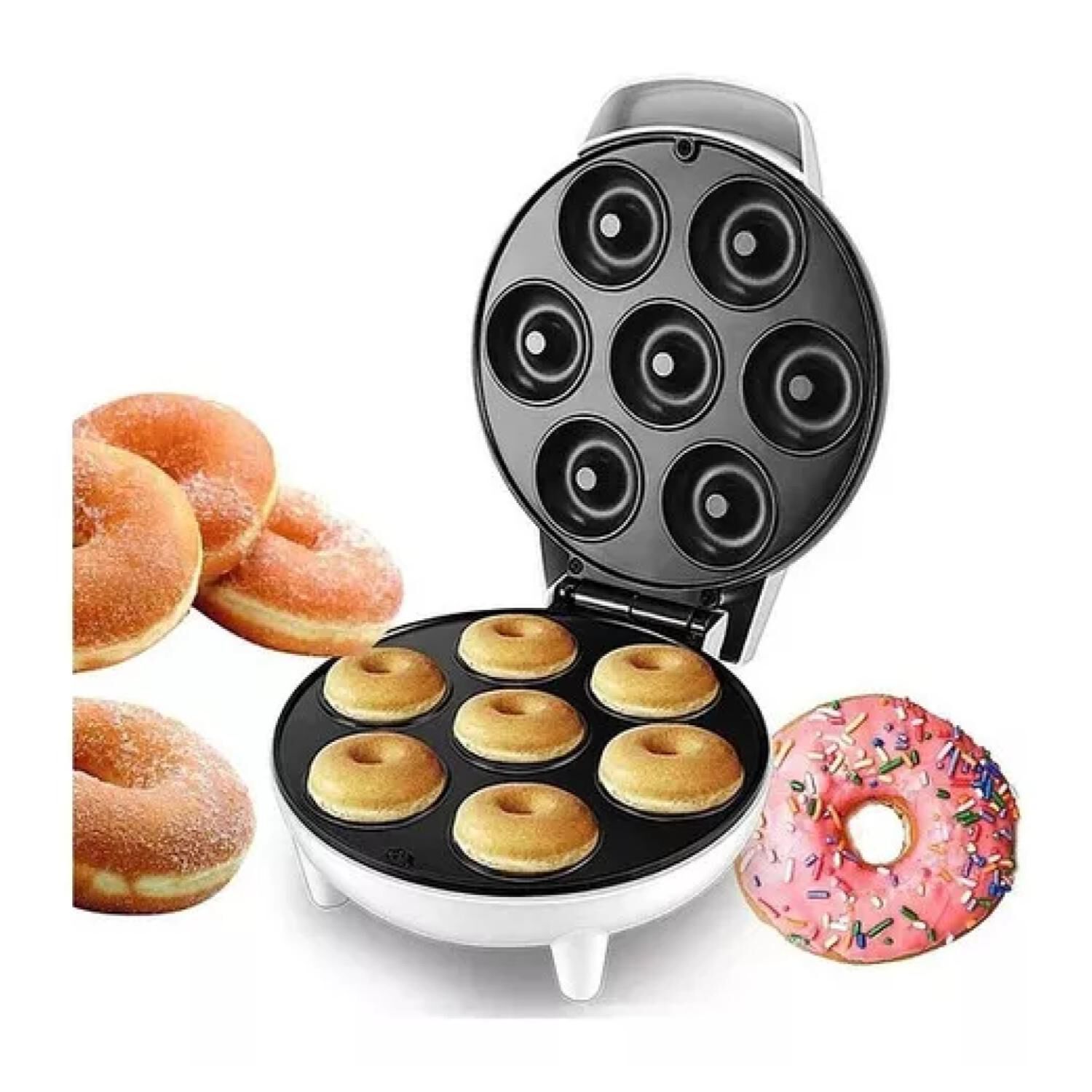 Maquina Para 7 Mini Donas 850w Blanco R572 Raf image number 0.0