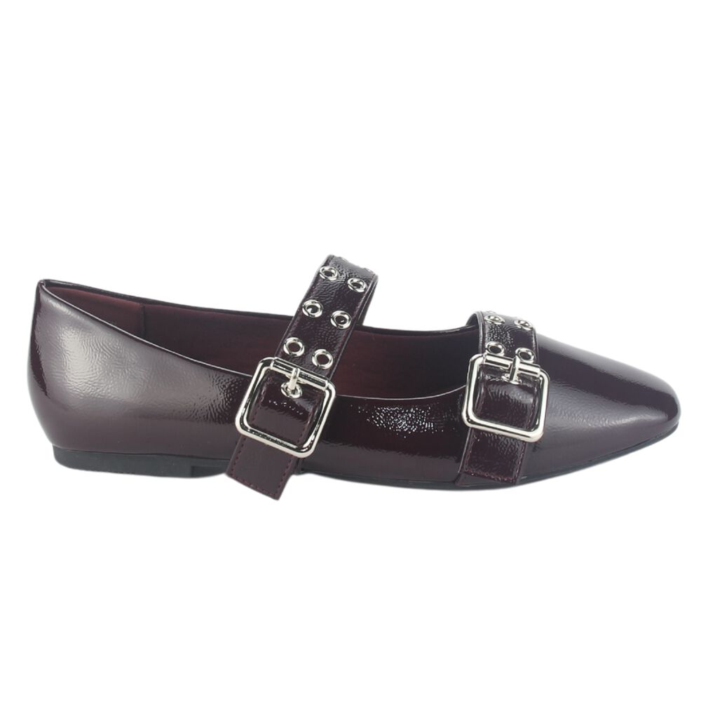 Ballerina Chalada Mujer Miu-7 Burdeo Casual image number 0.0