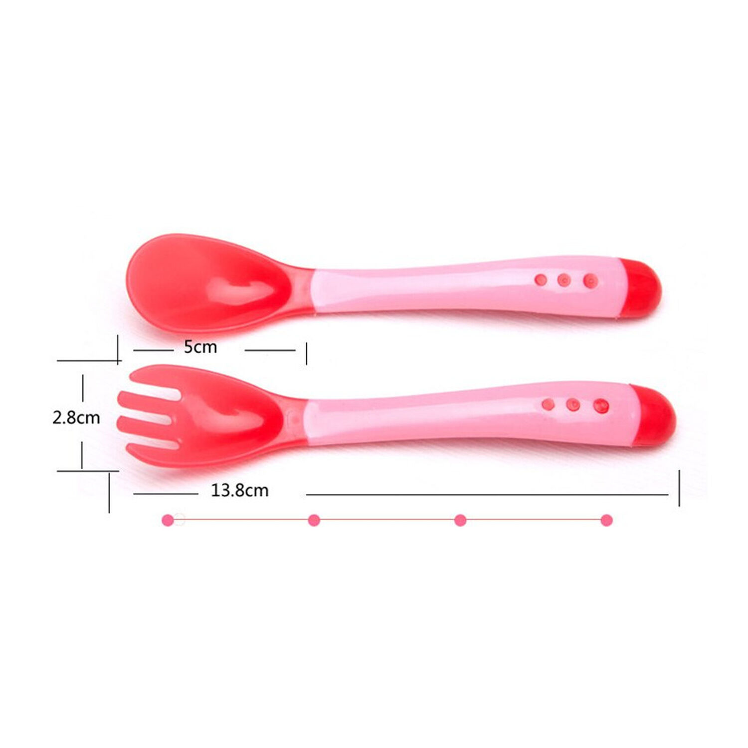 Set Cubiertos Servicio Para Comer Tenedor Cuchara Bebe Ni&ntilde;os image number 2.0