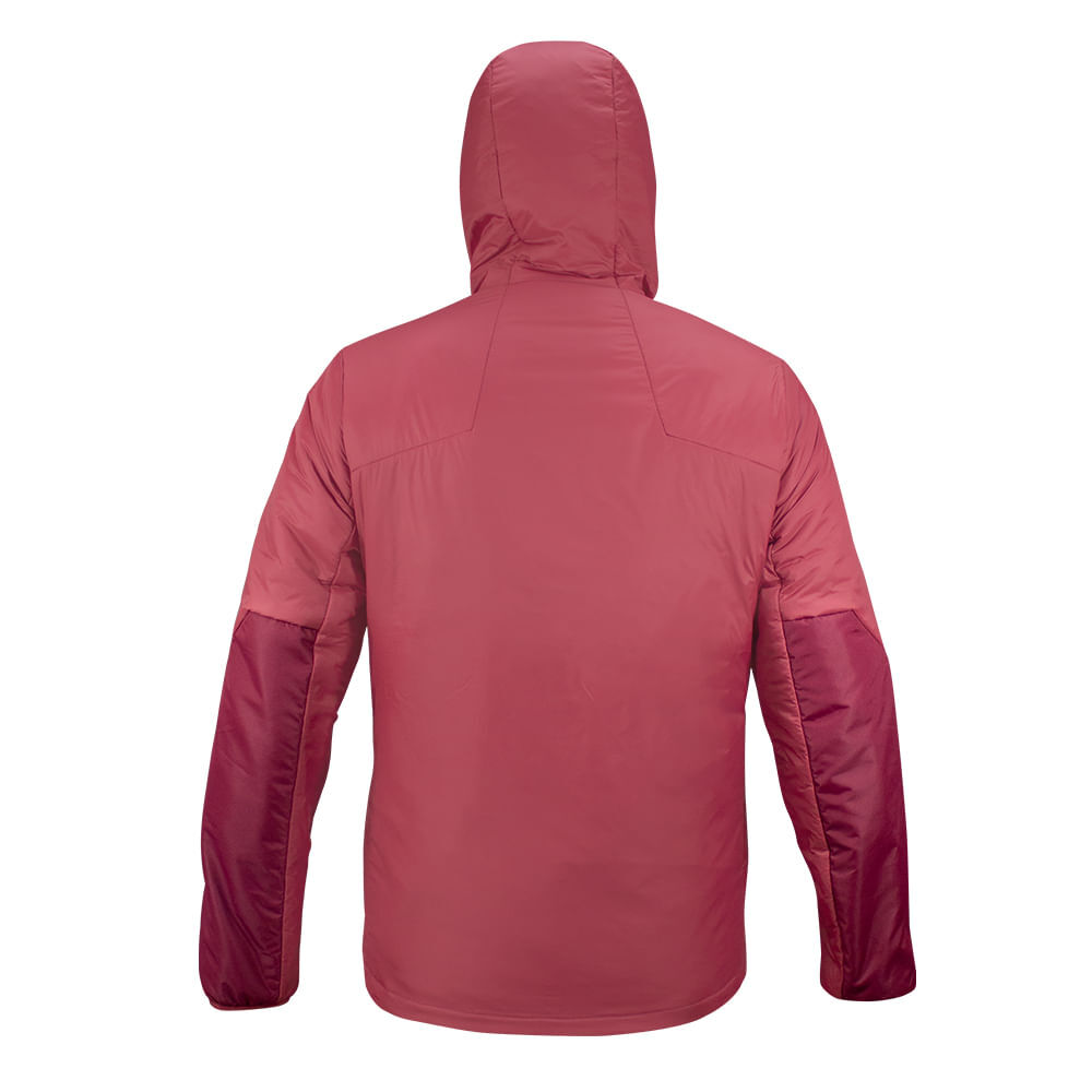 Parka Hw Insulada Nano Light Burdeo image number 1.0