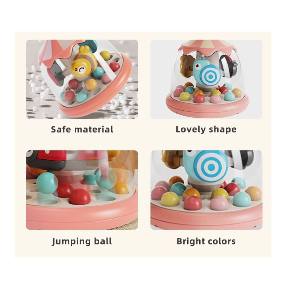 Juguete Carrusel Did&aacute;ctico Interactivo Para Ni&ntilde;os image number 3.0