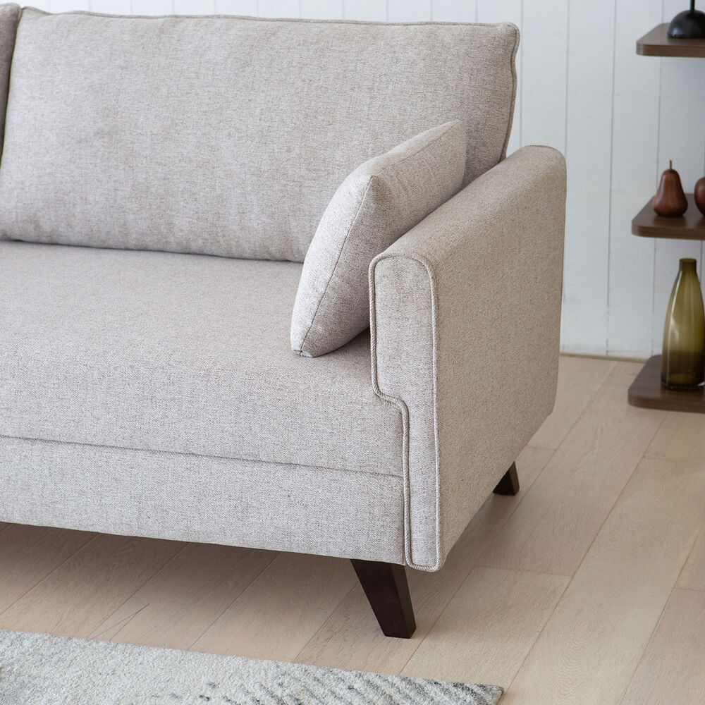 Sofá Cama Bremen Beige 3 Cuerpos image number 6.0