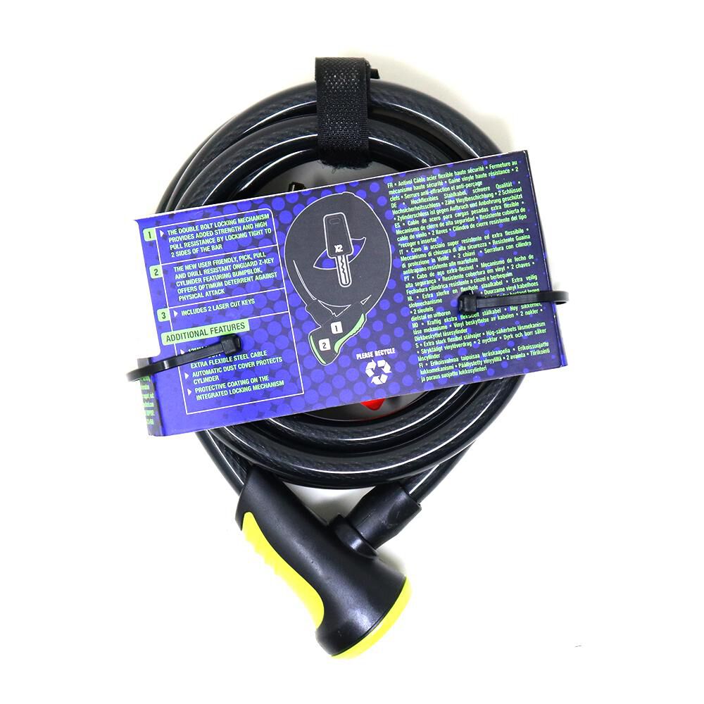 Candado Onguard Llave Espiral Ns 180cmx12mm image number 2.0