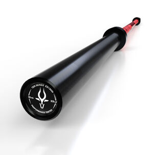 Barra Olimpica De Competici&oacute;n Red & Black 15 Kg Ten Series