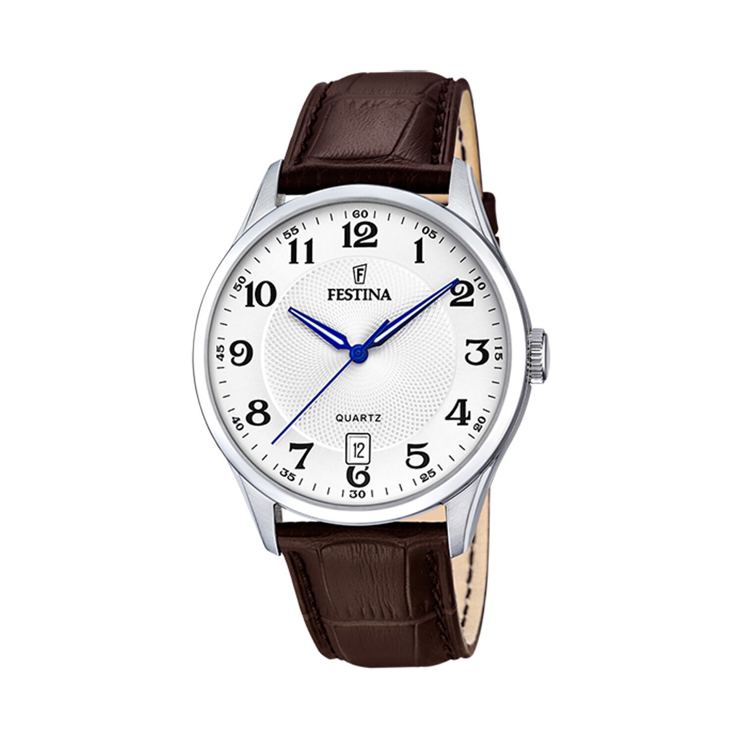 Reloj F20426/1 Festina Blanco Hombre Acero Cl&aacute;sico image number 0.0