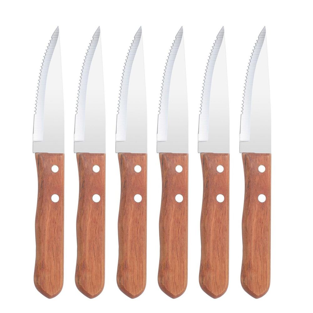 Set 6 Cuchillos Parrilleros Carne image number 0.0