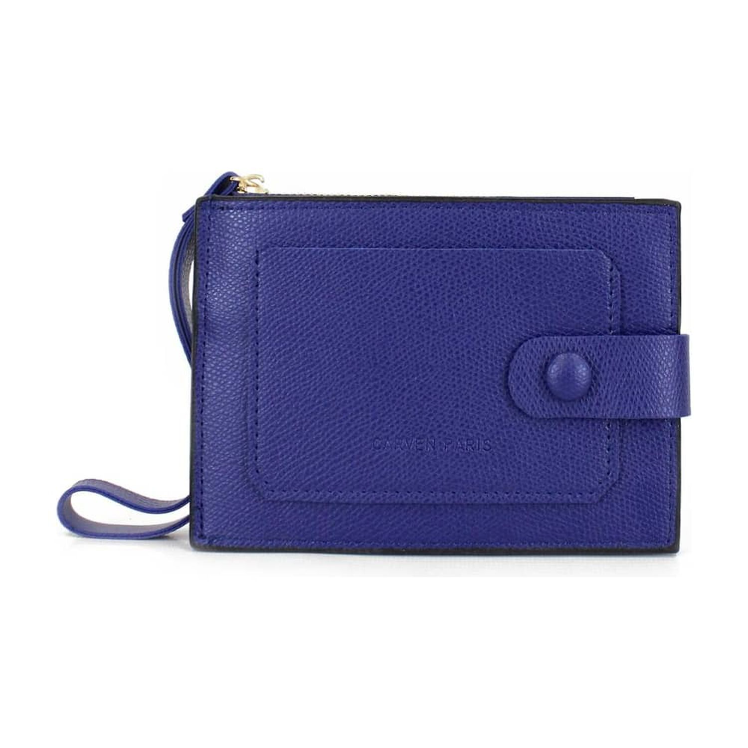 Billetera De Mujer Eva Azul Carven image number 0.0