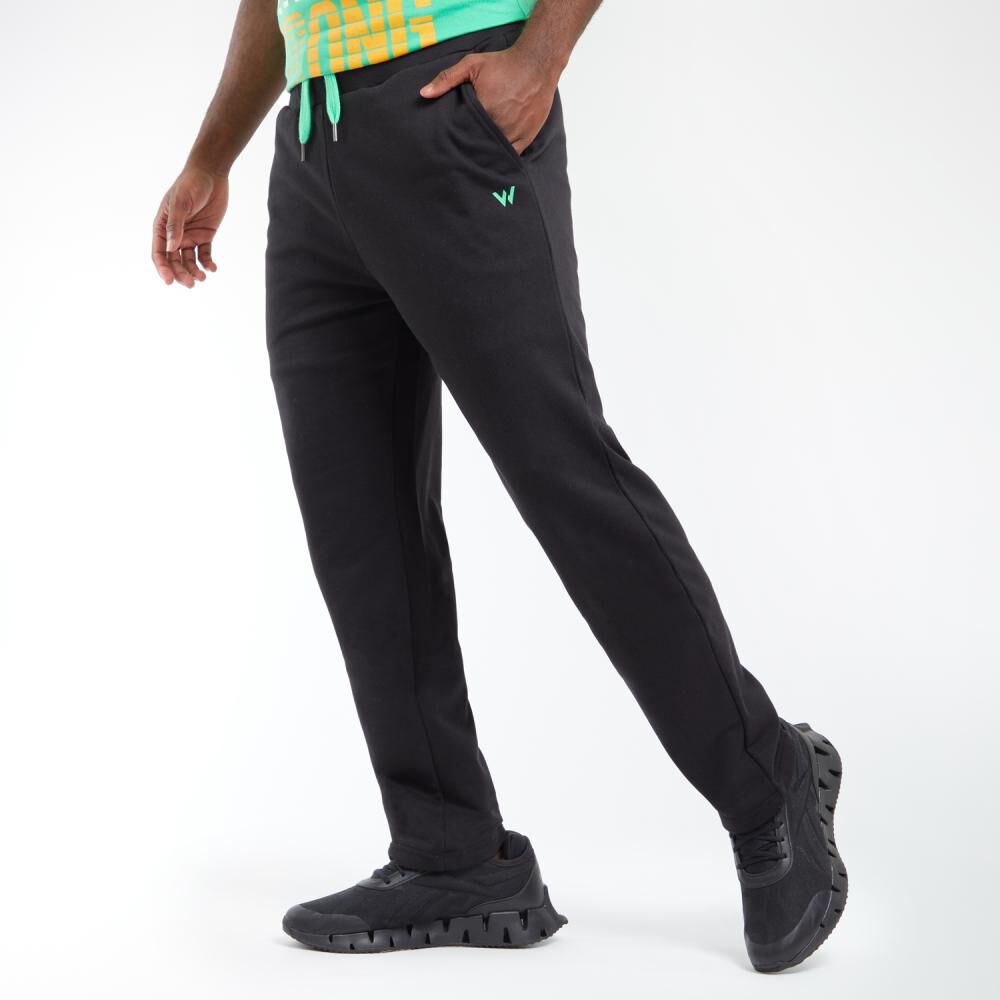 Pantalón De Buzo Deportivo Tiro Medio Regular Hombre Wetland image number 2.0