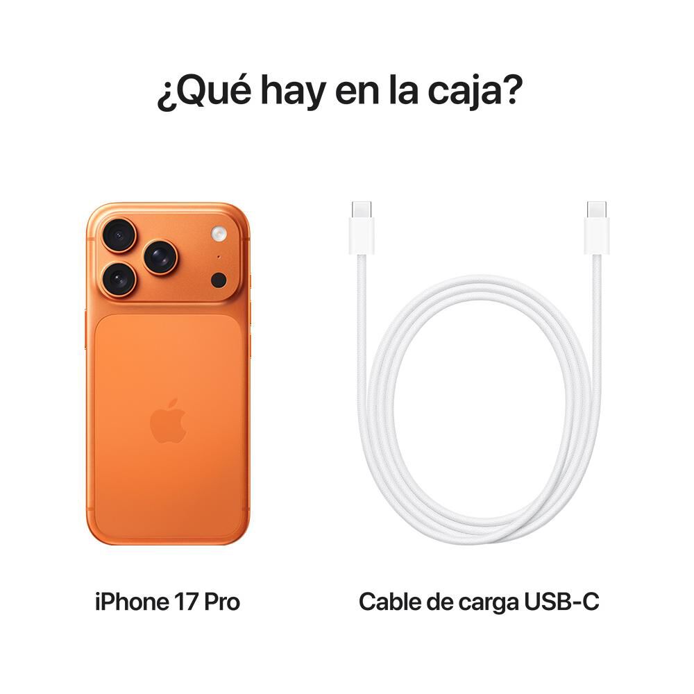 iPhone 17 Pro Apple / 5G / 512 GB / Naranja / Liberado image number 7.0