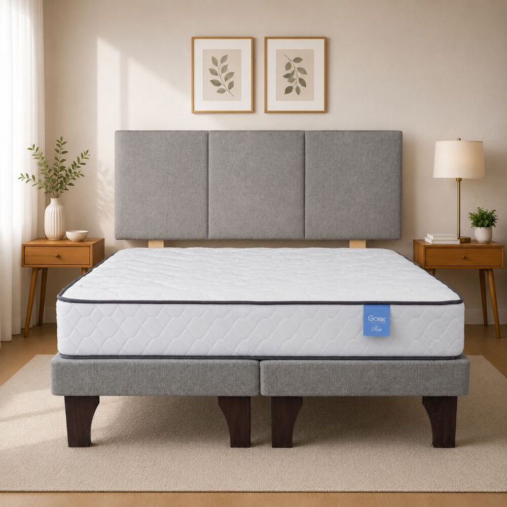 Cama Europea 2 Plazas 190 Rest Respaldo Everest image number 0.0