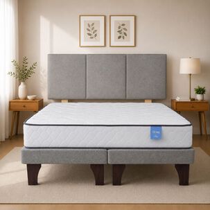 Cama Europea 2 Plazas 190 Rest Respaldo Everest
