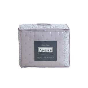 Quilt Andes Ruffles Lila King