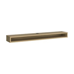 Repisa De Tv 75" Flotante 80x15x29,6 Cm