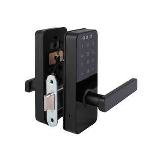 Cerradura Digital Odis 7700 Con Picaporte Manilla Reversible - Negro