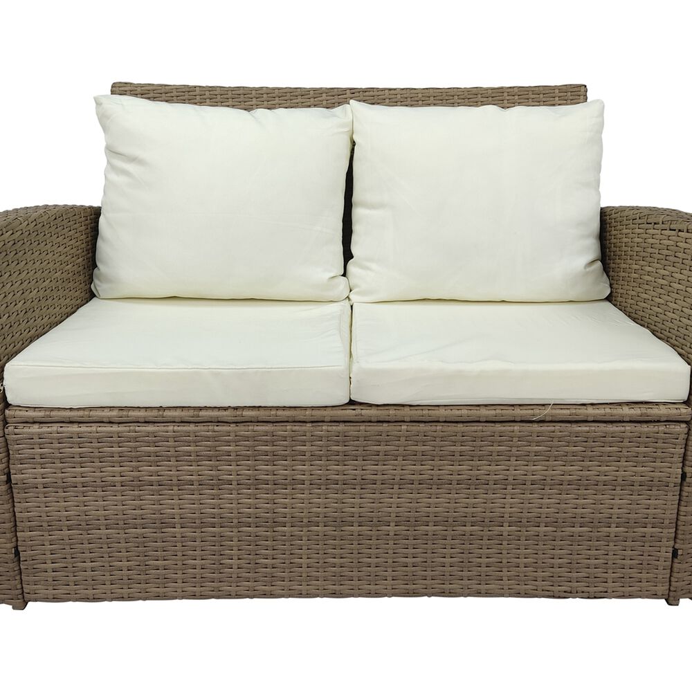 Juego Living Terraza Kanpur Caramelo 4 Personas image number 8.0