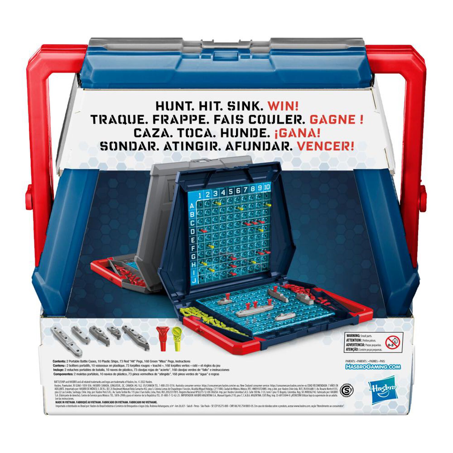 Juego De Mesa Hasbro Gaming Battleship F4527 image number 5.0