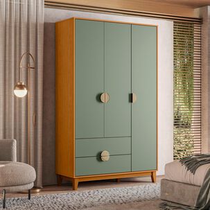 Cl&oacute;set Vekkahome Ipe / 3 Puertas / 2 Cajones