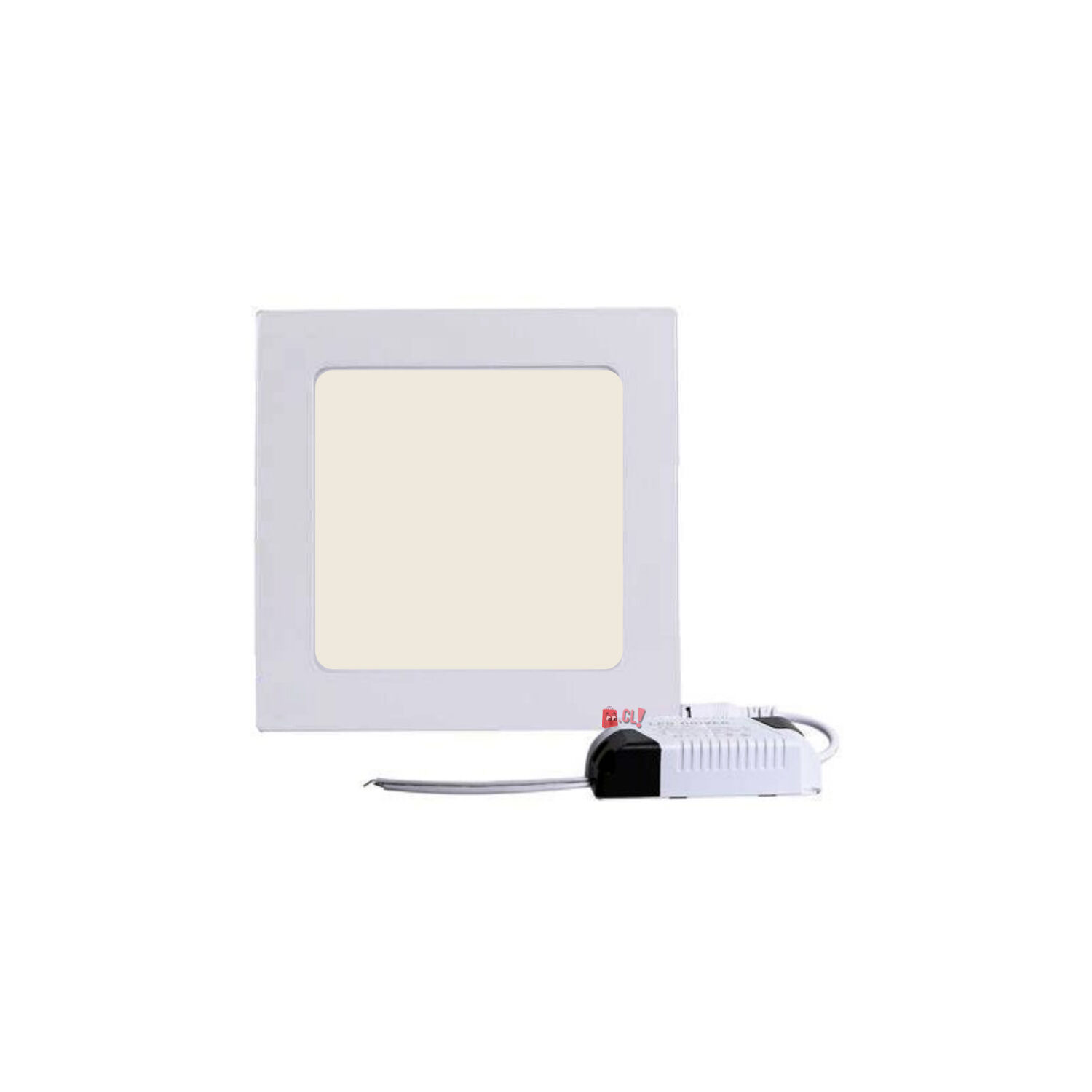 Foco Panel Plafon Led Amarillo Cuadrado 18w 1580l&uacute;menes - Ps image number 1.0