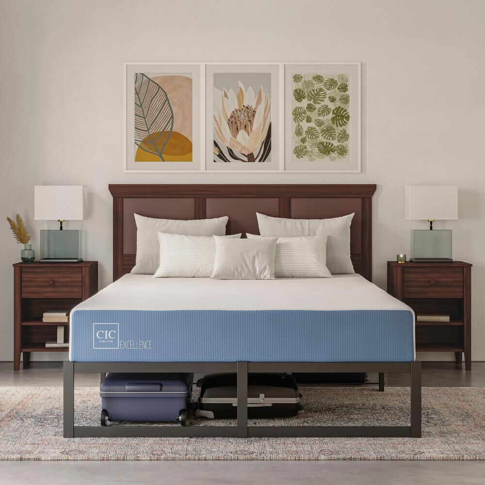 Cama Metálica Cic Iron Smart Excellence / 2 Plazas / Base Normal image number 0.0