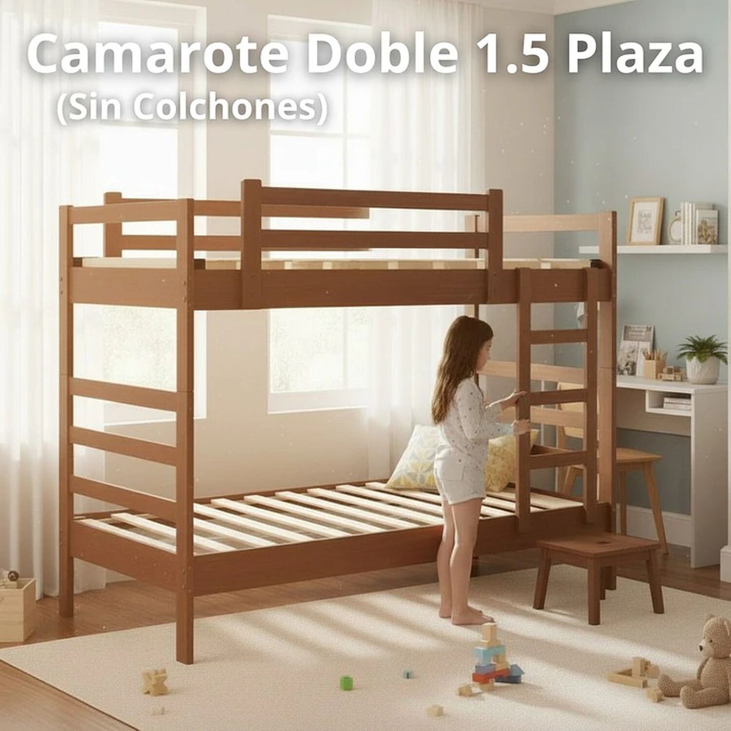Camarote Desmontable Doble L210 Cm / 1.5 Plaza image number 0.0