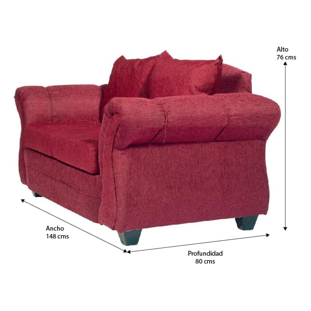 Sofá Altohogar Bertoluccio / 2 Cuerpos image number 4.0