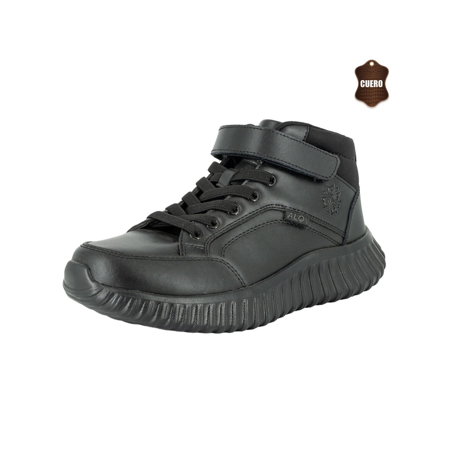 Zapatilla Escolar Bou Negro Alquimia image number 0.0