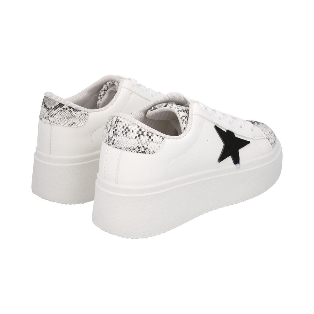 Zapatilla Urbana Star Blanco Police image number 4.0