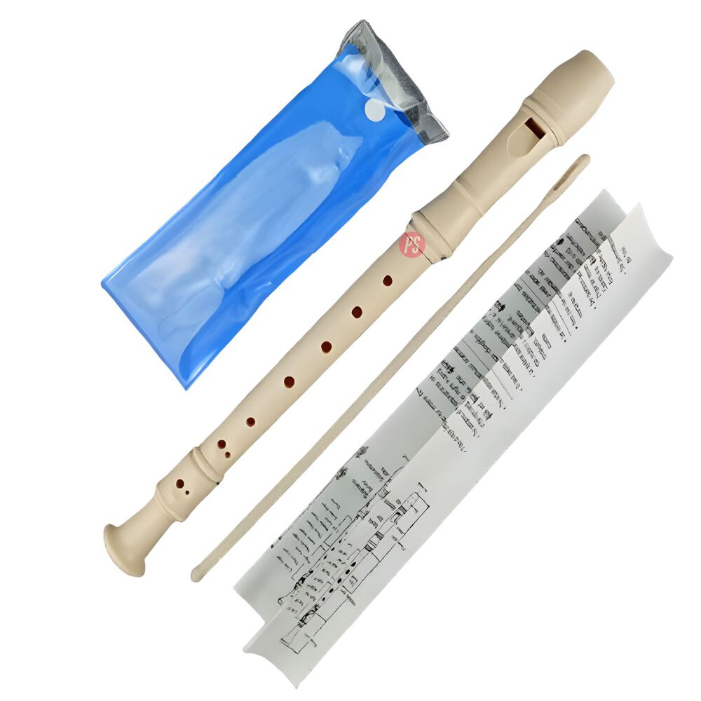 Flauta Dulce Soprano Escolar Con Estuche Y Limpieza - Ps image number 2.0