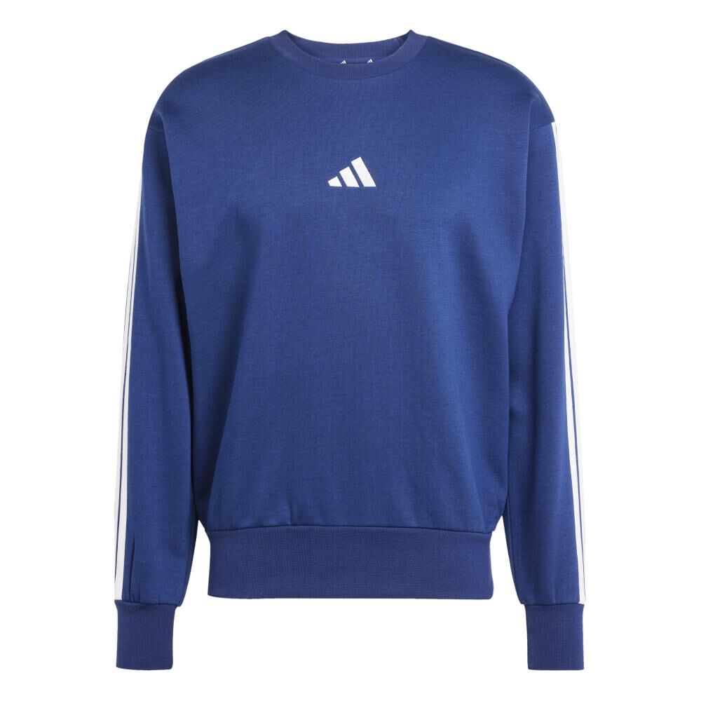 Polerón Hombre Essentials Fleece 3 Tiras Adidas image number 1.0