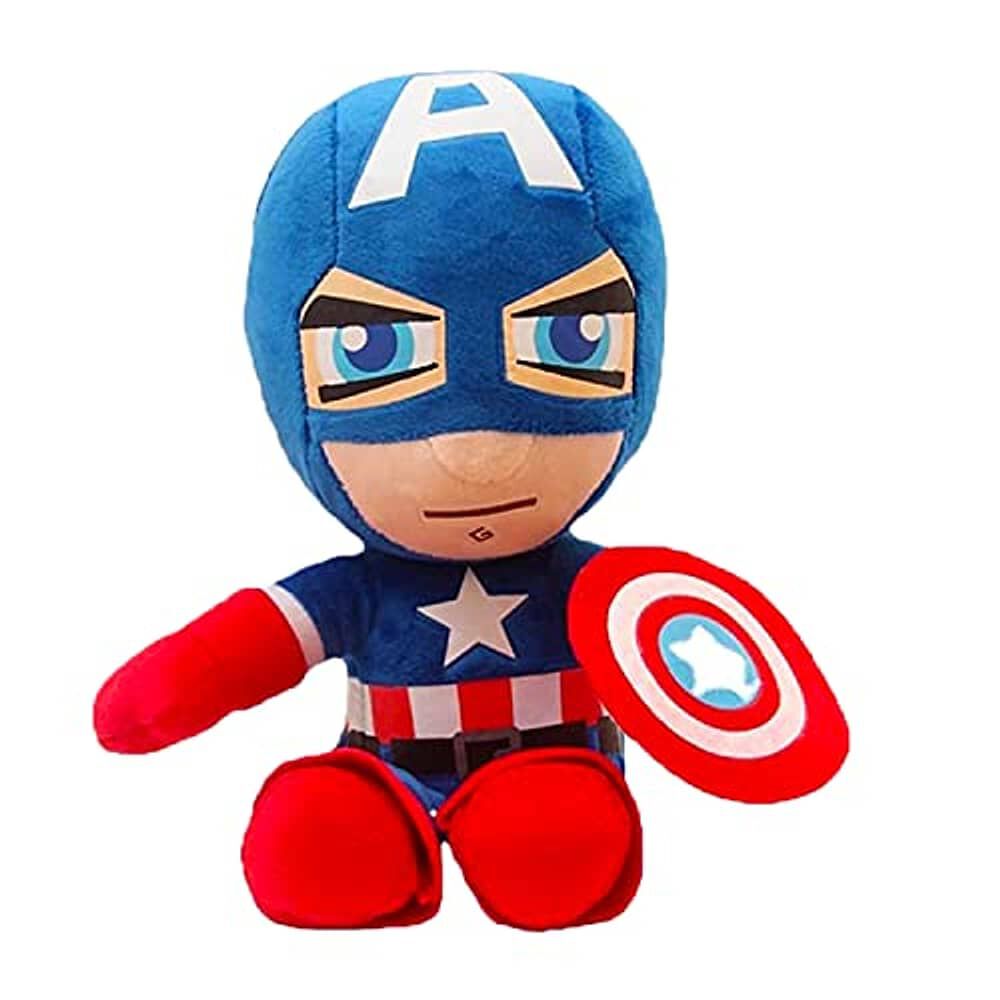 Peluche Capitan America Grande Super Heroes Marvel image number 0.0