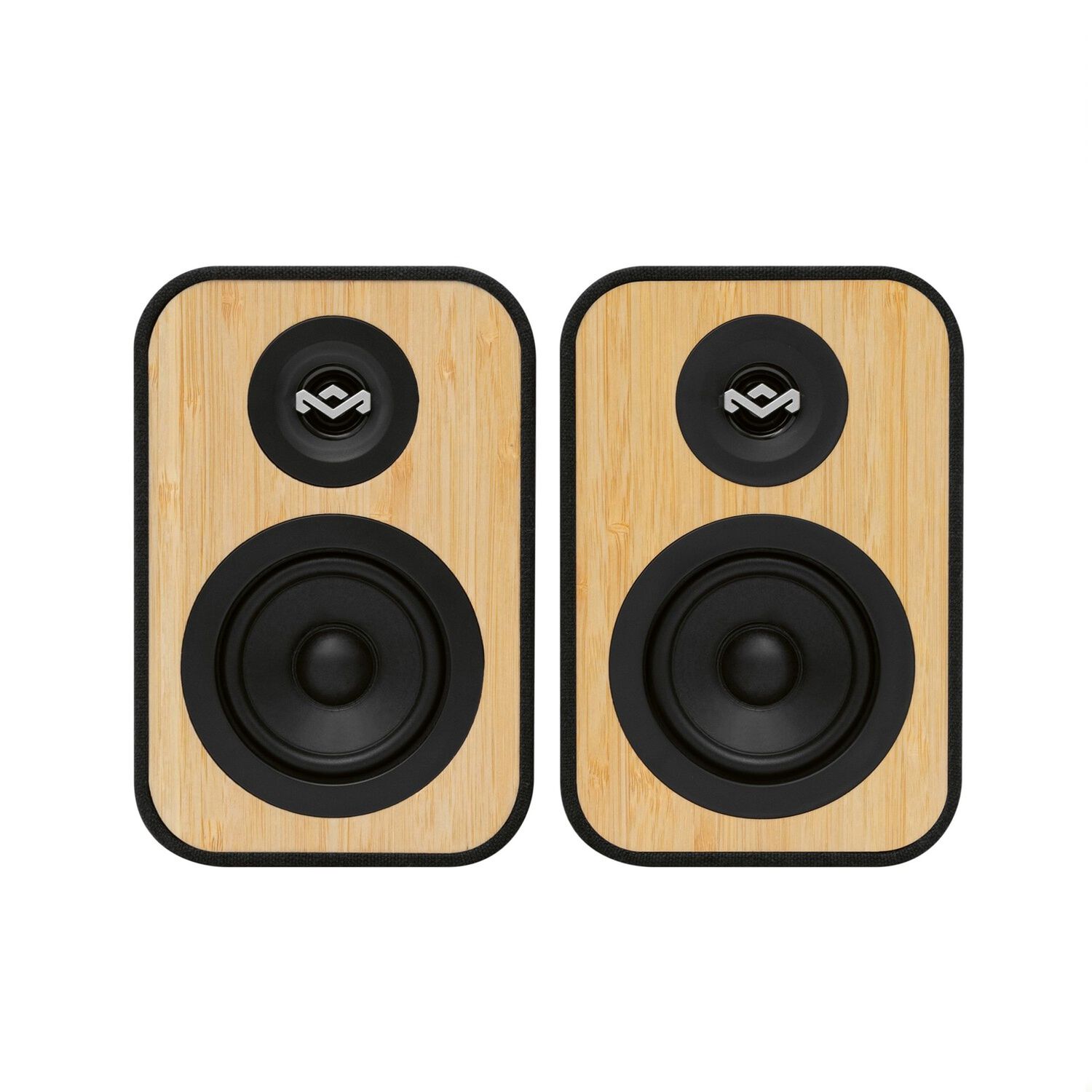 Parlantes Bluetooth 5.3 Uplift Bookshelf Negros Marley image number 1.0