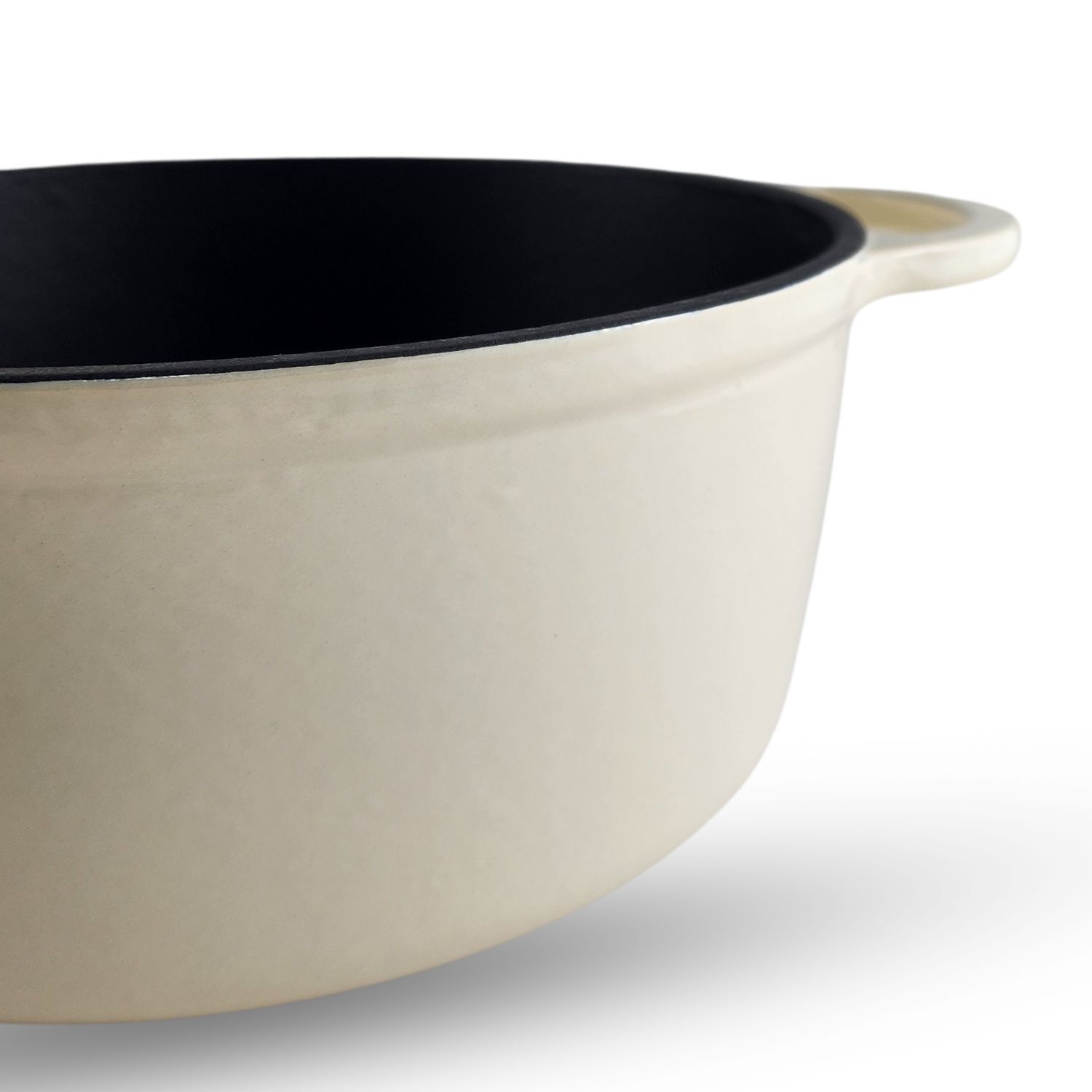 Olla Hierro Fundido 26cm Blanca Keep Antiadherente Cocina image number 4.0