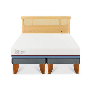 Cama Europea Cic Excellence Plus / 2 Plazas / Base Dividida + Respaldo