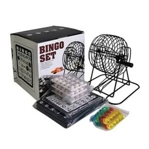 Bingo Completo Incluye Tombola Fichas Pelotas Juego