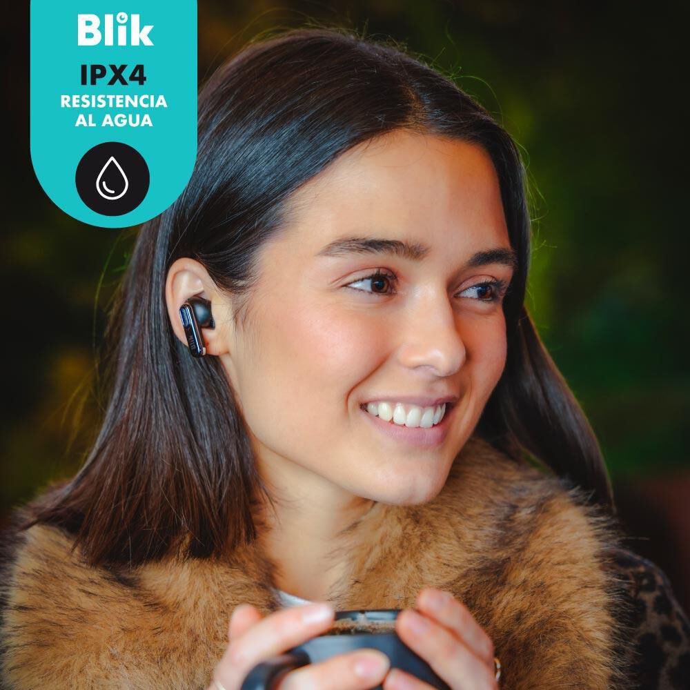 Aud&iacute;fonos Bluetooth Blik Air950 Negro image number 5.0