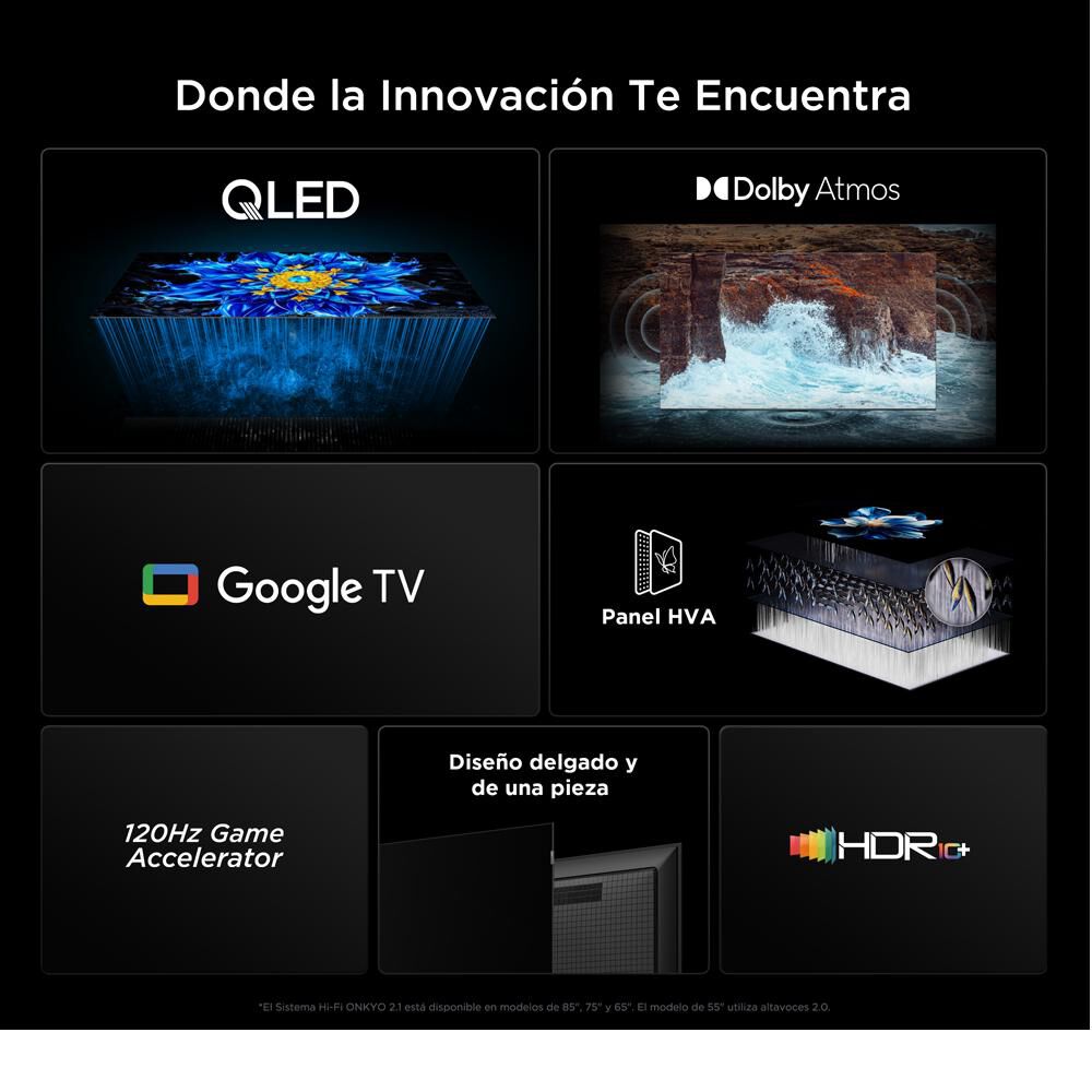 Qled 50" TLC P7L / Ultra HD 4K / Smart TV image number 9.0