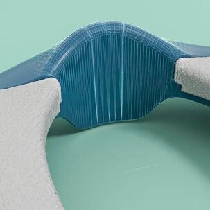 Escalera De Baño Para Niños Diseño Coronita Azul