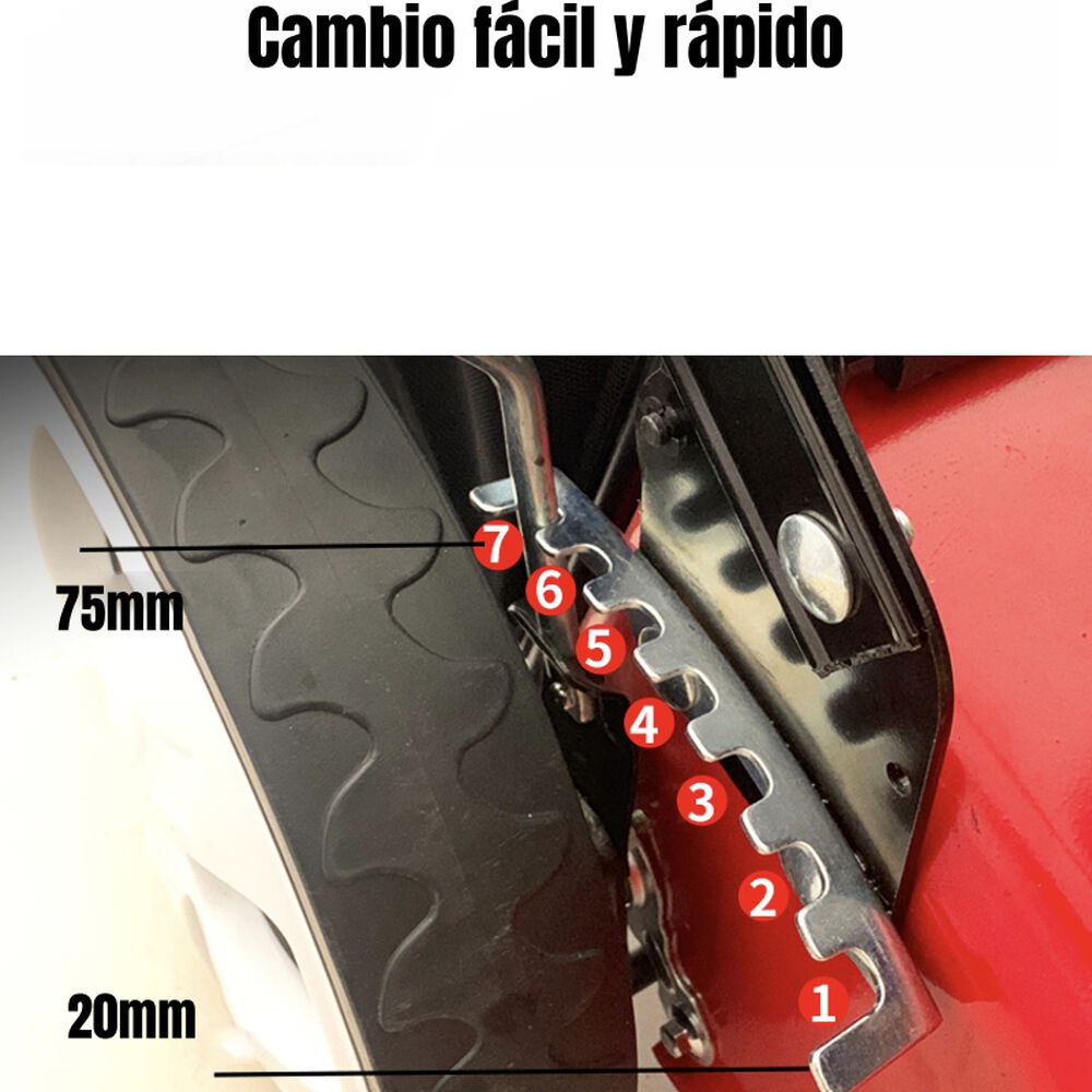 Cortadora De Pasto A Gasolina 16" 6hp 41cm 139cc F04 image number 4.0