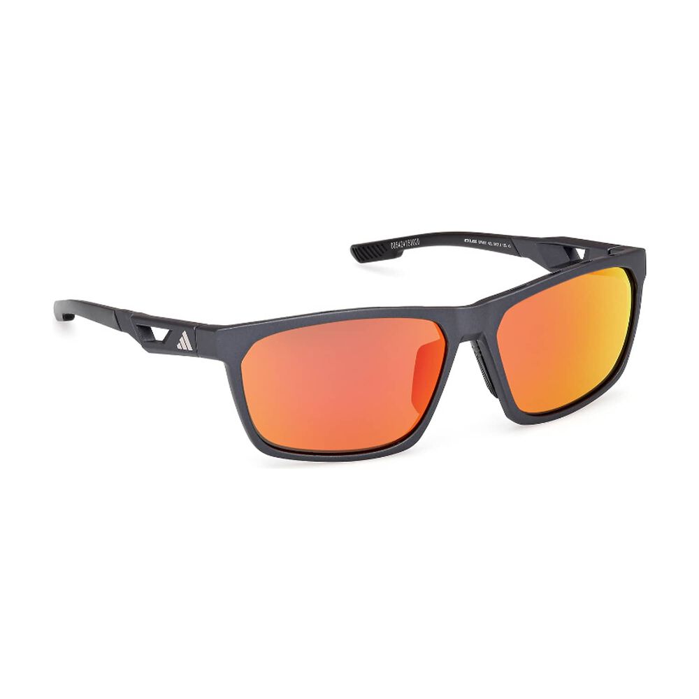 Lentes De Sol Negro Espejados Adidas Sport image number 7.0