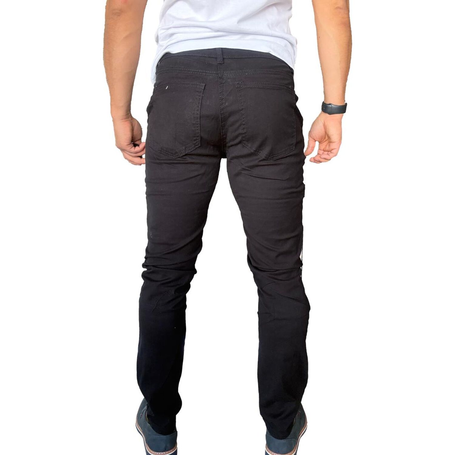 Pantal&oacute;n Tela Elasticado Slim Fit Bolsillo Argentino image number 6.0