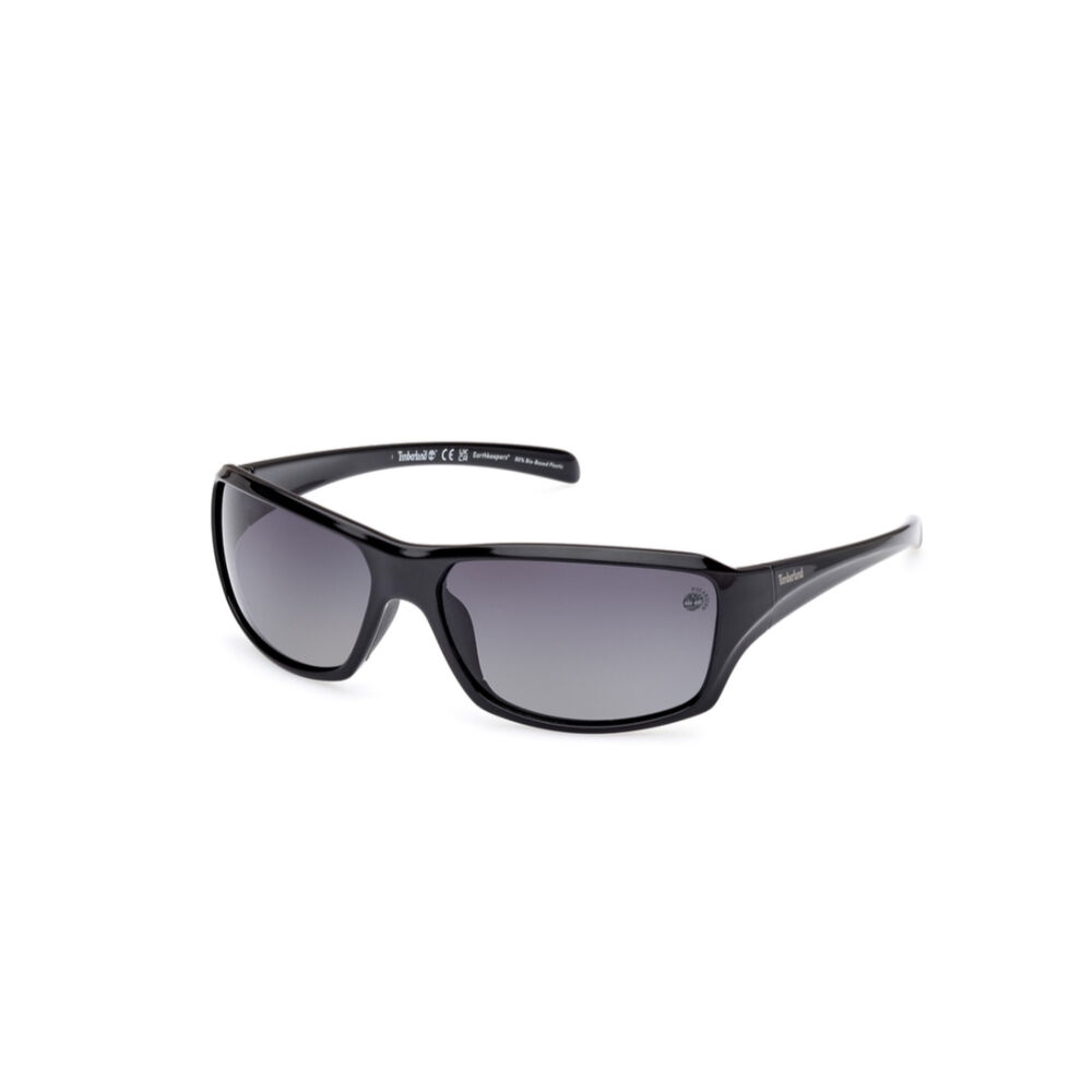 Lentes De Sol Negro Brillante Polarizados Timberland image number 1.0
